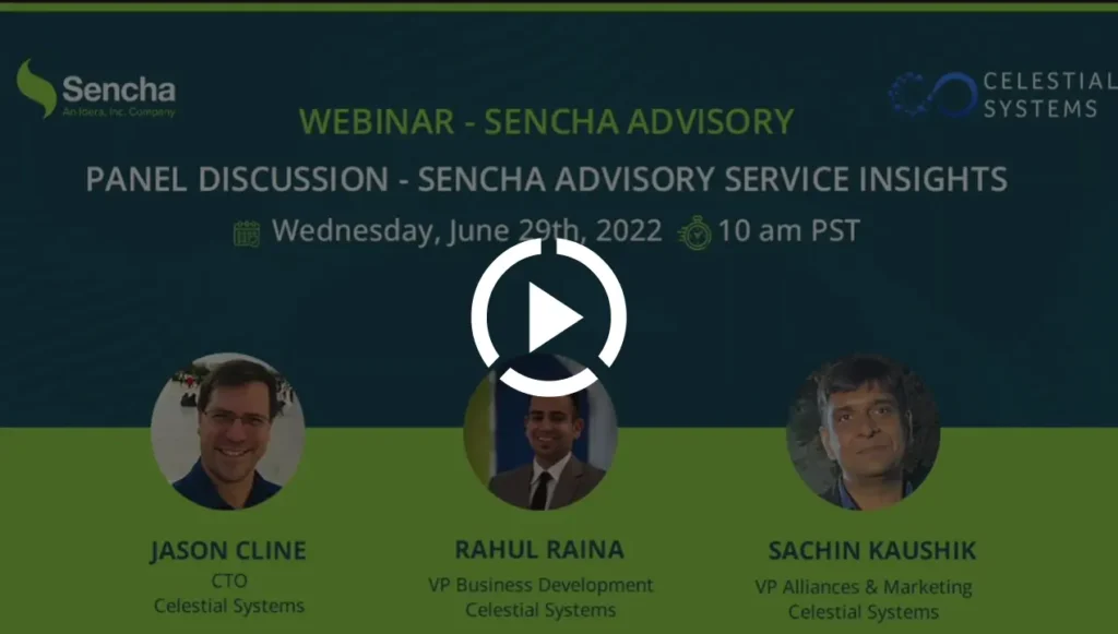 Sencha Advisory Services Webinar